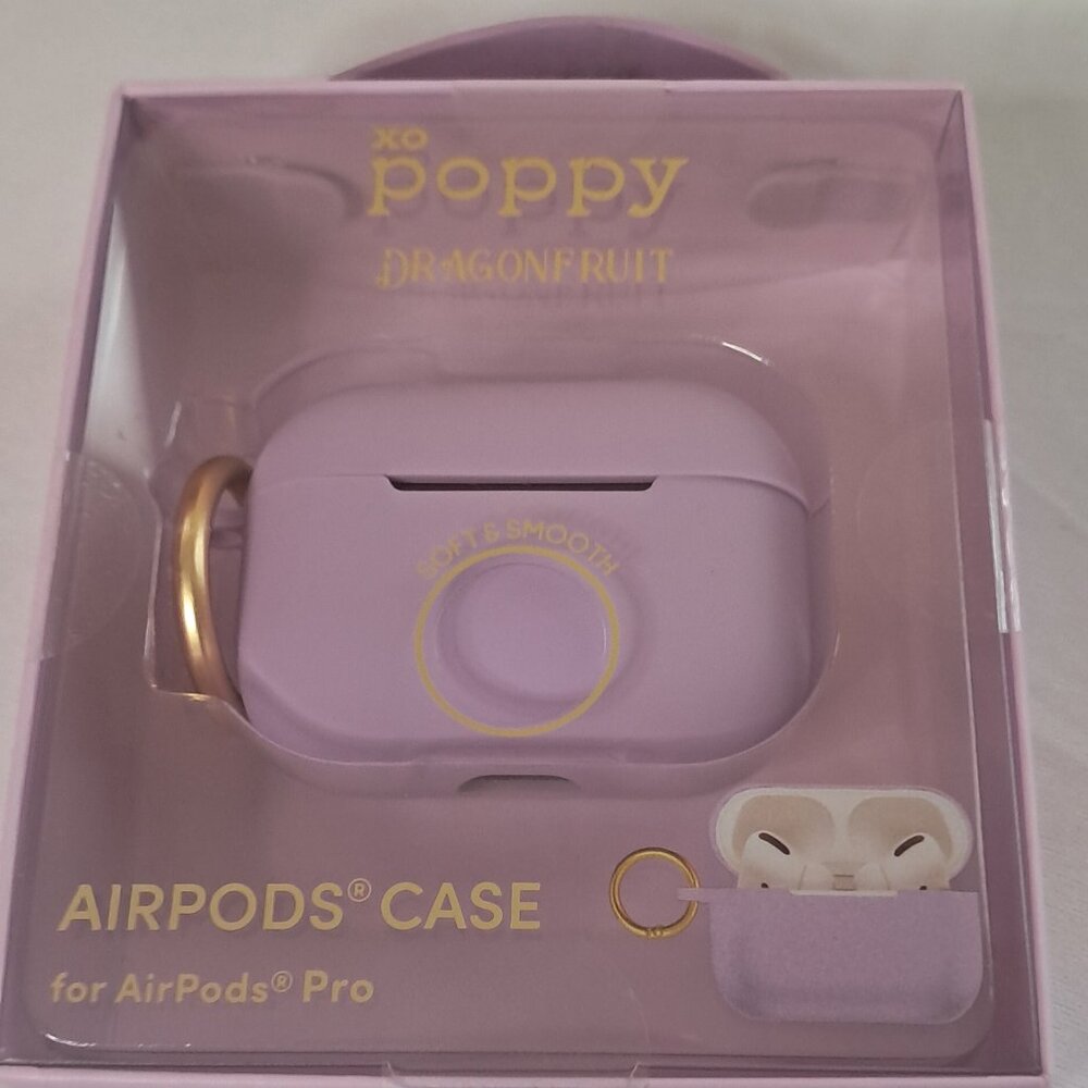 Xo Poppy dragon fruit Airpods Case for Airpods Pro.BNWT/BOX UNOPEN